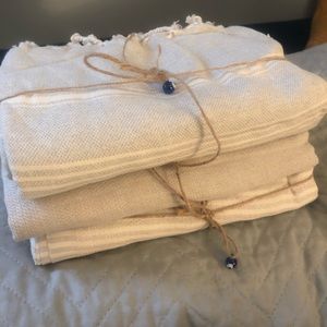 COPY - Grey-white Authentic Turkish Towel